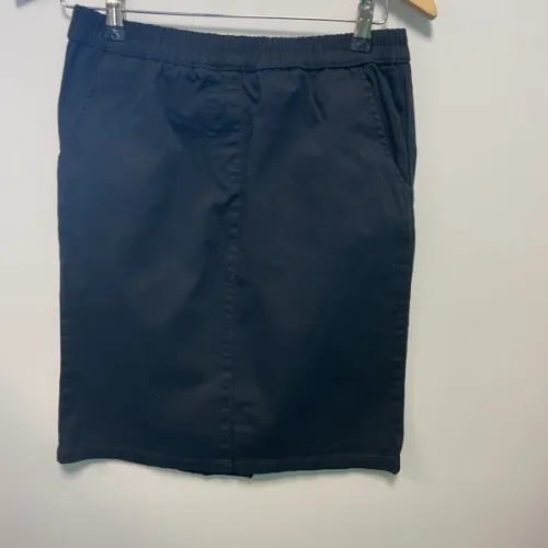 Black pencil skirt