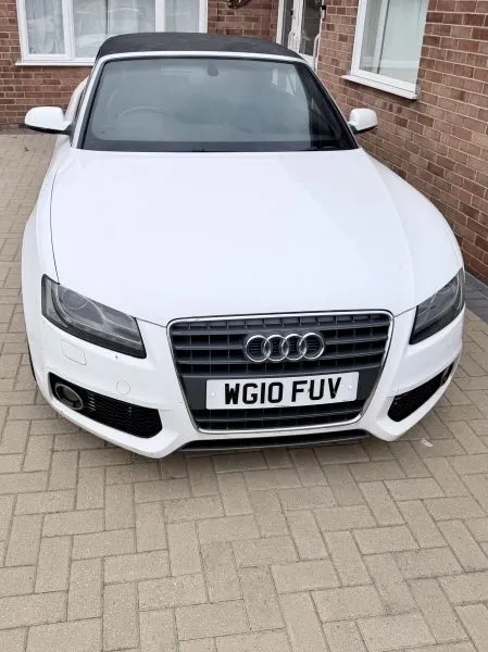 2010 Audi A5 convirtable, 2.0 Tdi Manual