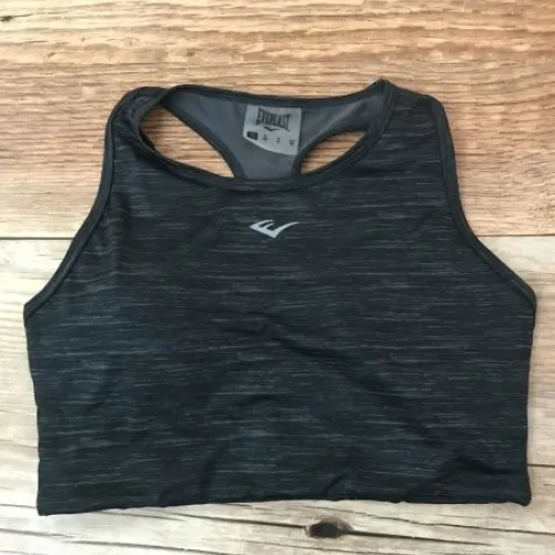 Everlast Black Racer Back Sports Bra