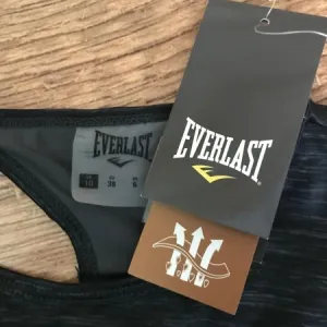 Everlast Black Racer Back Sports Bra