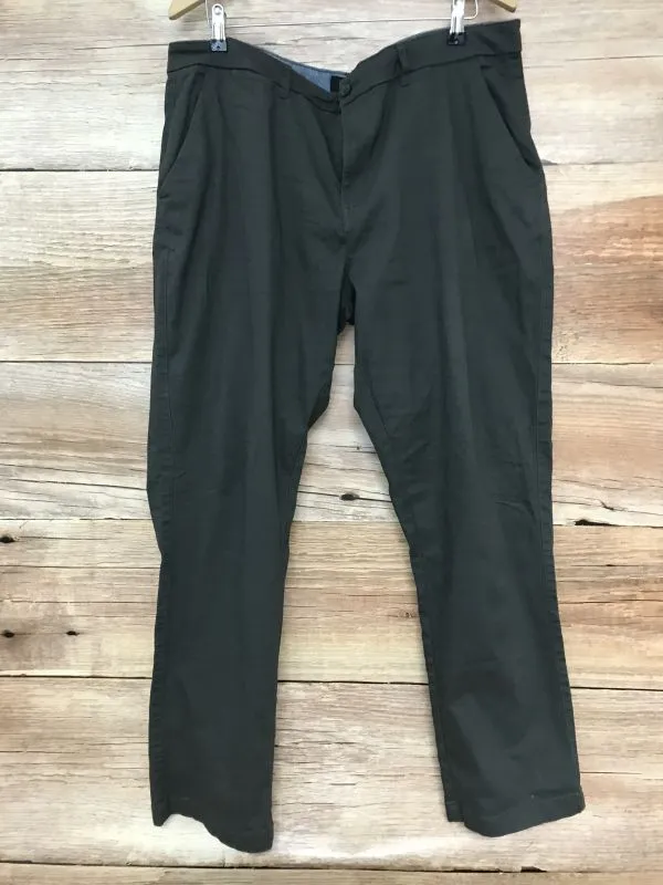 Jacamo Grey/Brown Chino Trousers