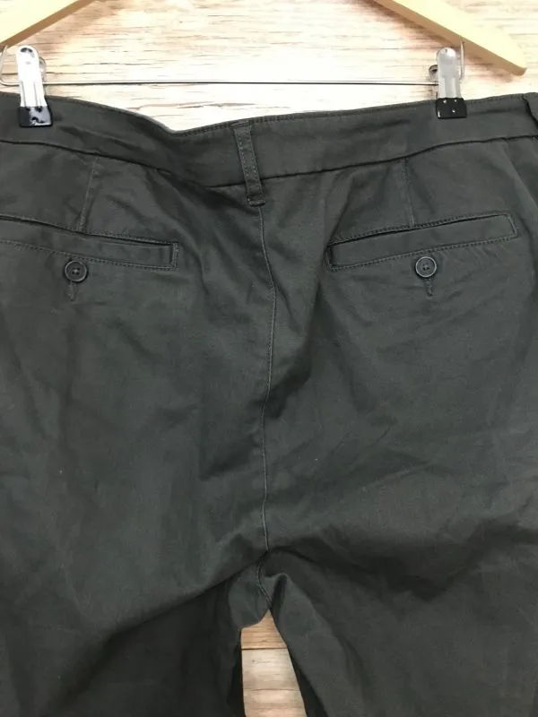 Jacamo Grey/Brown Chino Trousers