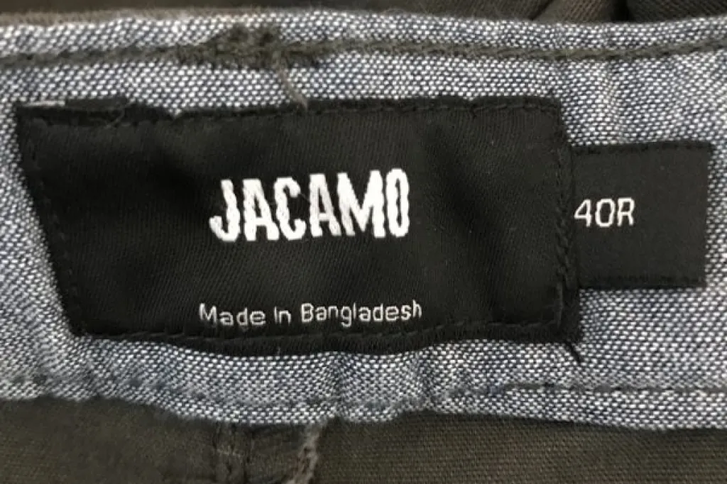 Jacamo Grey/Brown Chino Trousers