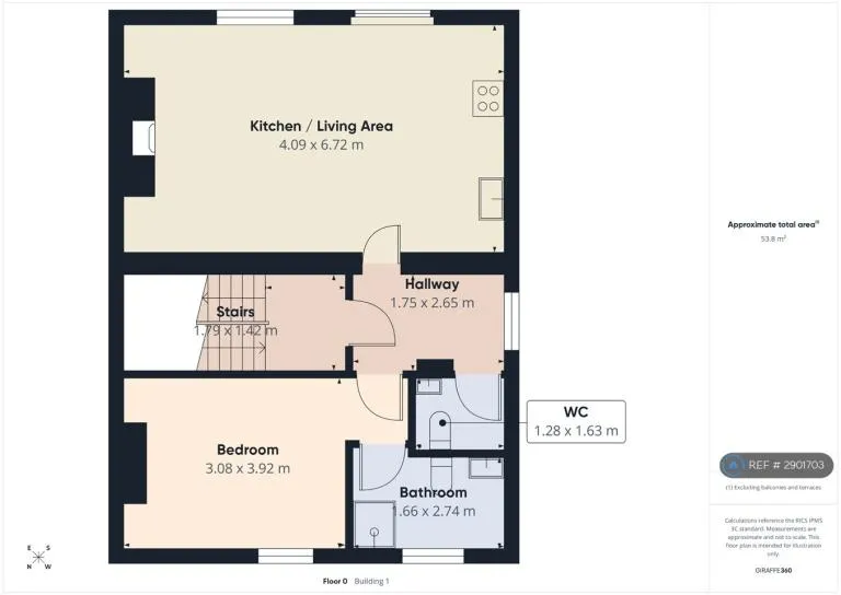 1 bedroom flat in Artisan Court, Cheltenham, GL50 (1 bed) (#2901703)