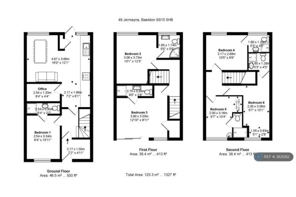 6 bedroom house in Jermayns, Basildon, SS15 (6 bed) (#2821262)