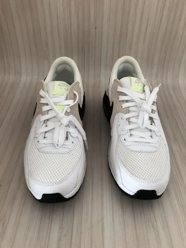 Nike Air Max White/Lime/Beige Trainers