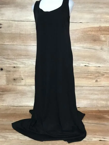 BonPrix Collection Black Maxi Sleeveless Dress