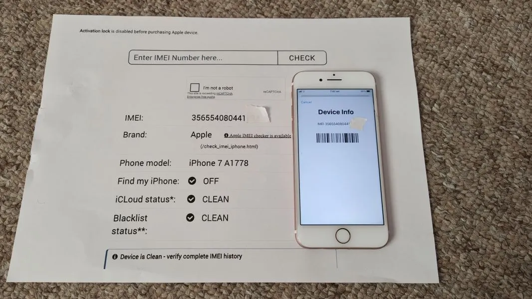 unlocked apple iphone 7 32gb mobile phone with free postage