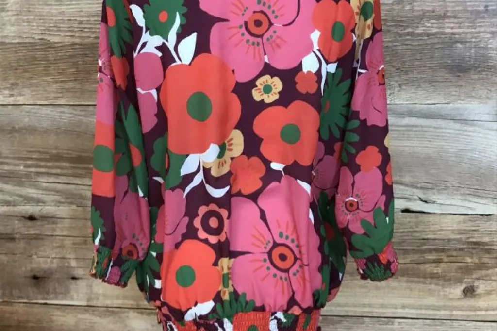 Floral blouse
