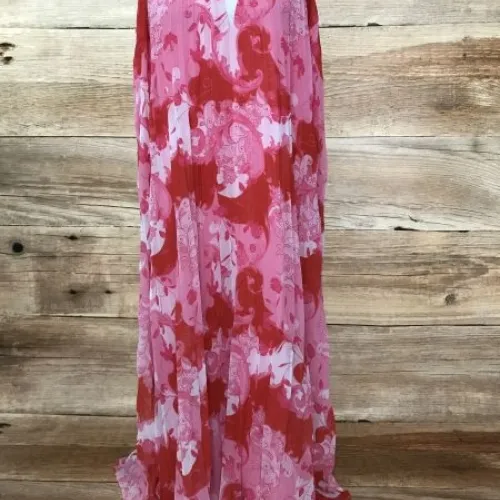 Kaleidoscope Pink Floral Pleated Dress