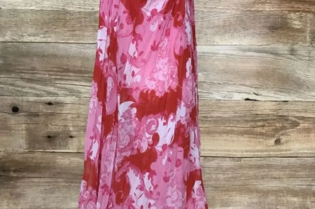 Kaleidoscope Pink Floral Pleated Dress