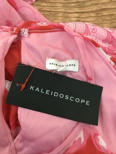 Kaleidoscope Pink Floral Pleated Dress