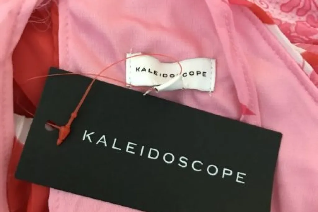 Kaleidoscope Pink Floral Pleated Dress