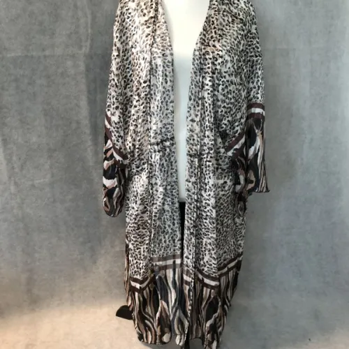 Animal print kaftan