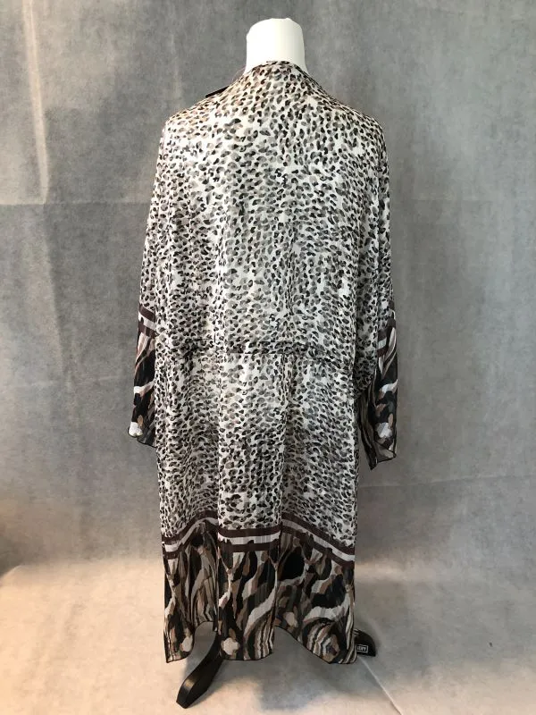 Animal print kaftan