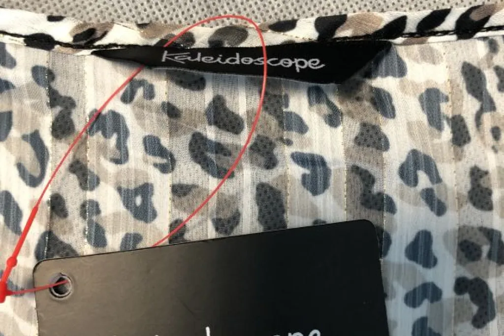 Animal print kaftan