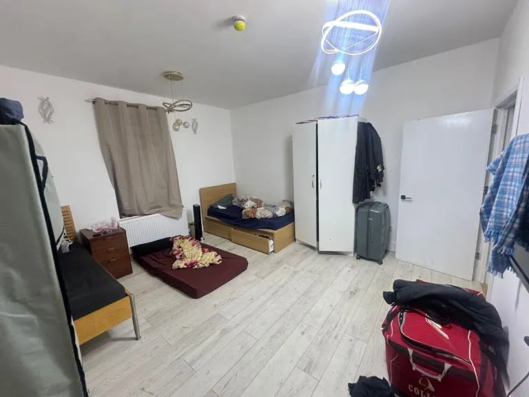 One huge bedroom flat