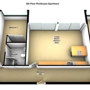 3 bedroom flat in Brayford Street, Lincoln, LN5 (3 bed) (#2932526)