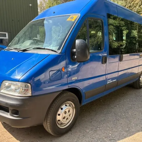 2005 PEUGEOT BOXER MINIBUS – ONLY 51,000 MILES