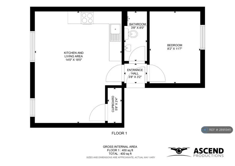 1 bedroom flat in Northcote Street, Cardiff, CF24 (1 bed) (#2895945)