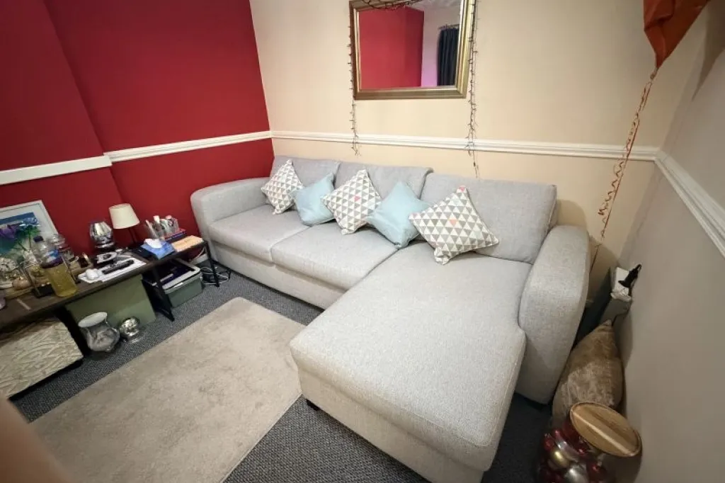 Grey chaise 3 seater couch