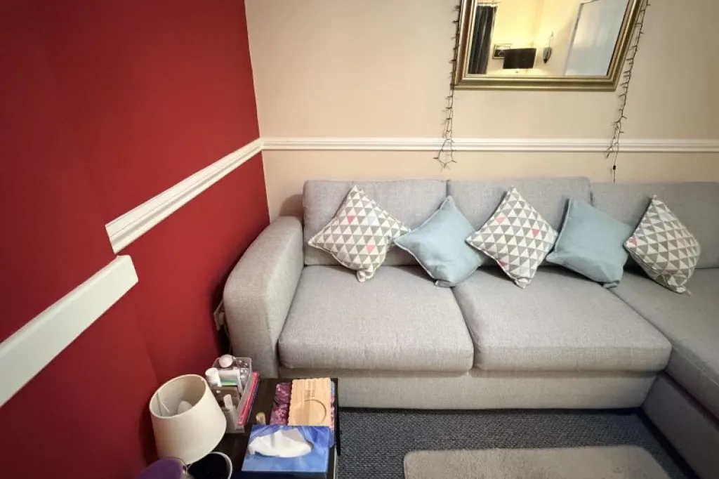 Grey chaise 3 seater couch