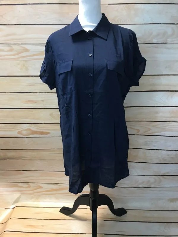 Navy Blouse