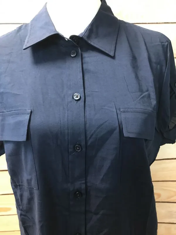 Navy Blouse