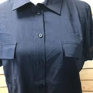 Navy Blouse