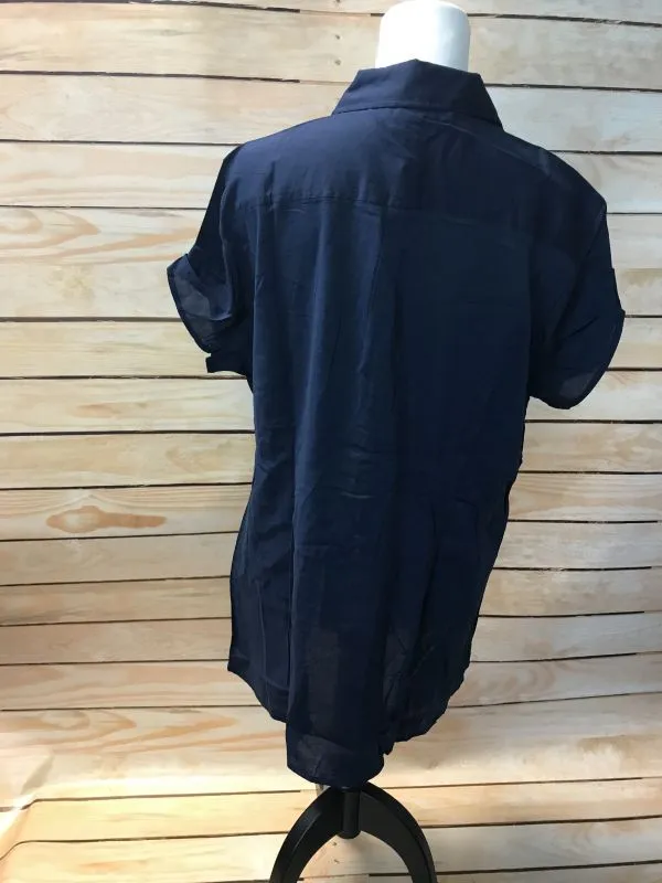 Navy Blouse