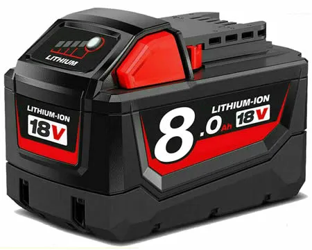 Milwaukee 48-11-1860 M18 18V 8.0AH Lithium Battery
