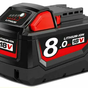 Milwaukee 48-11-1860 M18 18V 8.0AH Lithium Battery